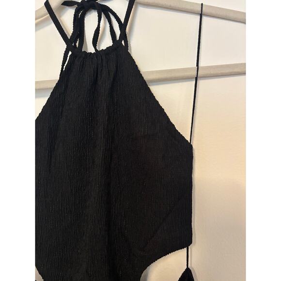 NWT RUMER Willow Cut Out Maxi Dress In Black Size Small - Picture 6 of 10